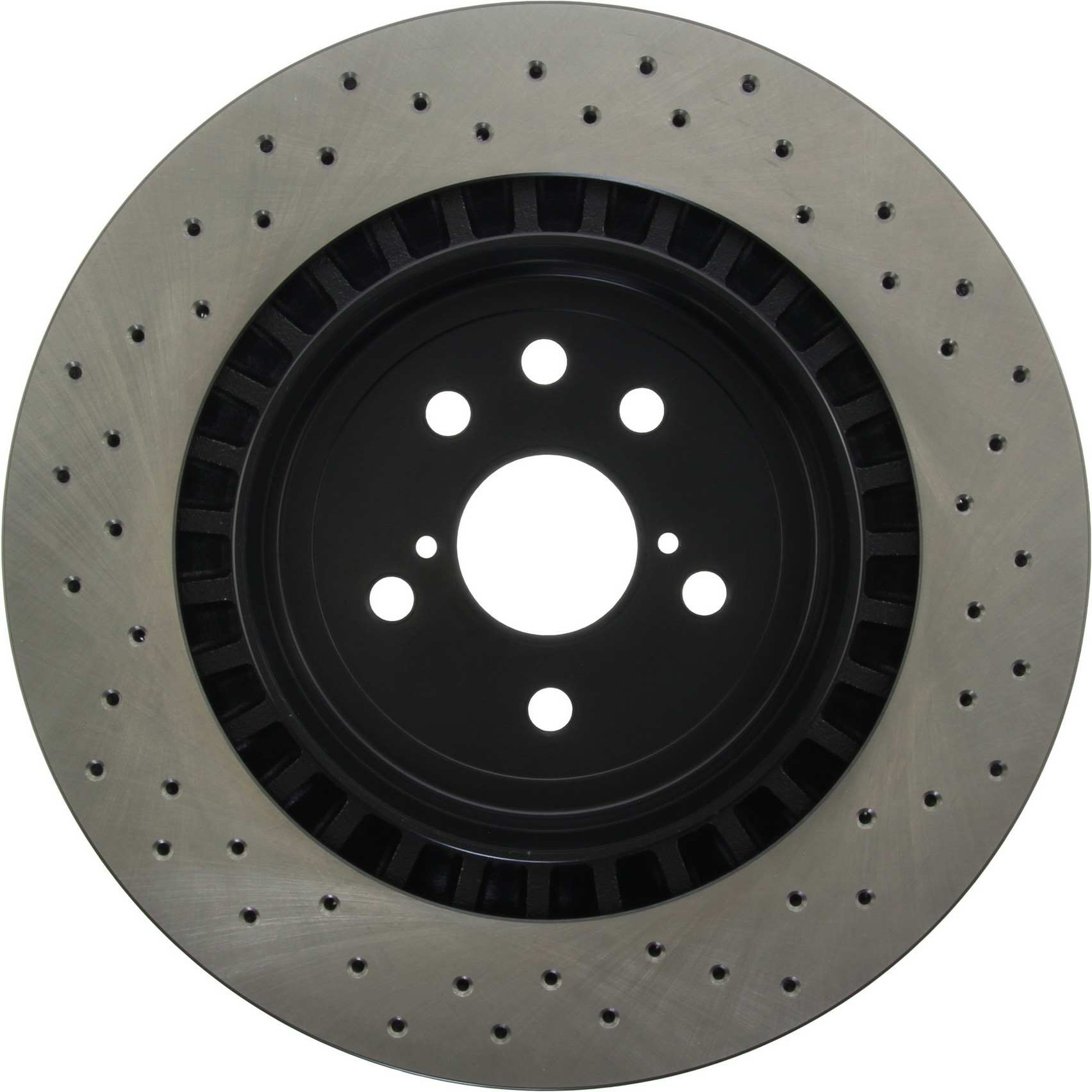 Stoptech Centric 08-09 Lexus IS-F Drilled Rear Rotor 128.44163