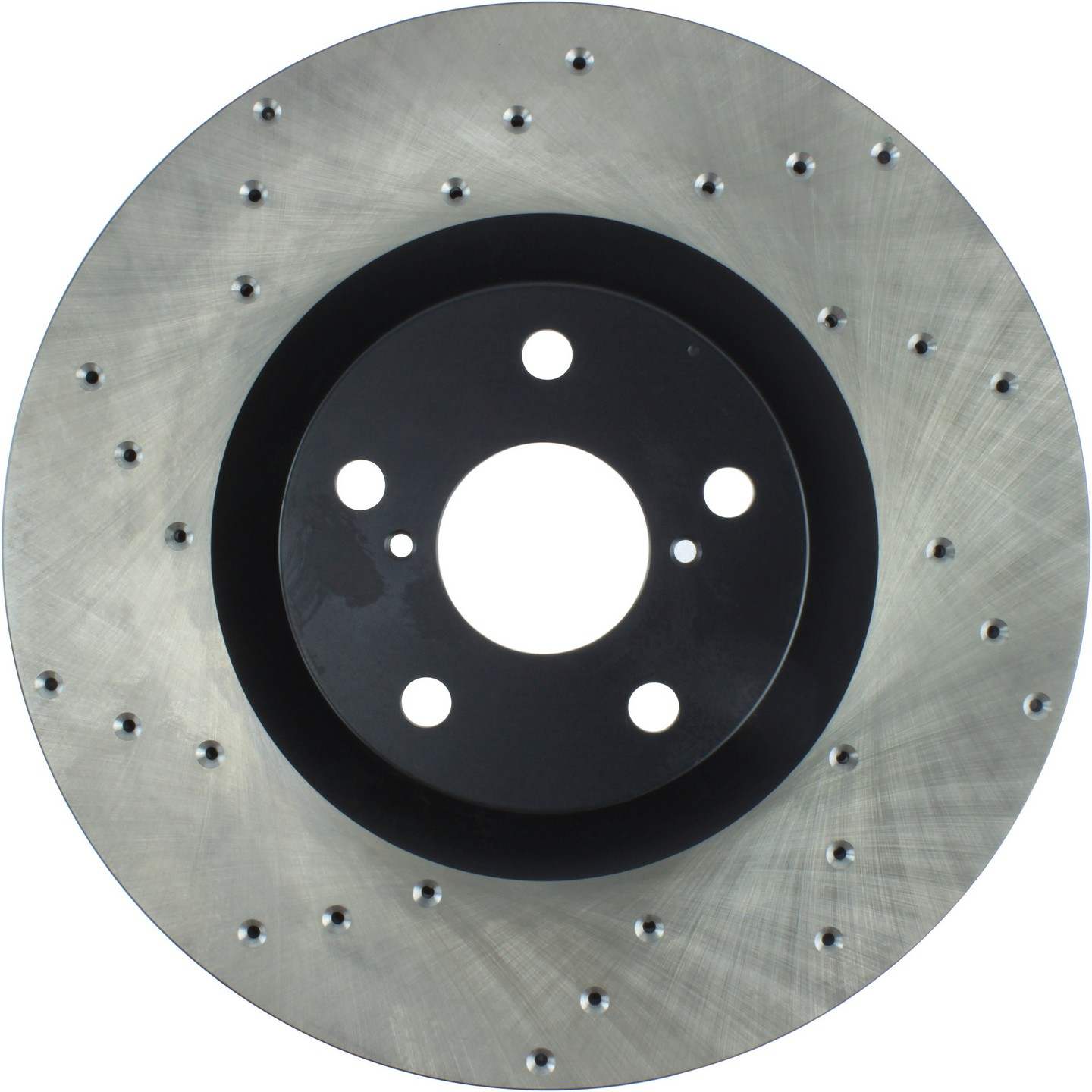 StopTech Sport Cryo Cross Drilled Brake Rotor; Front Right