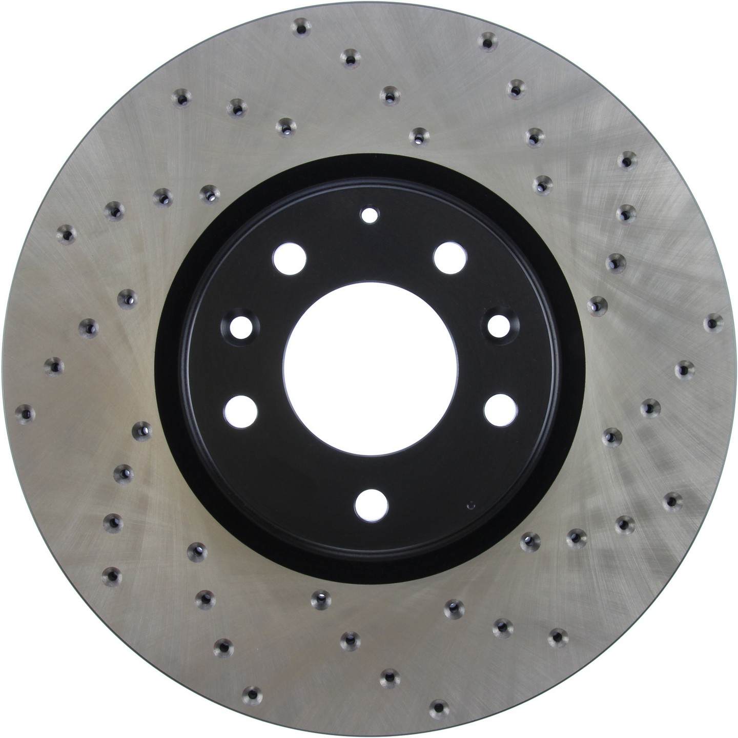 StopTech Sport Cryo Cross Drilled Brake Rotor; Front Left