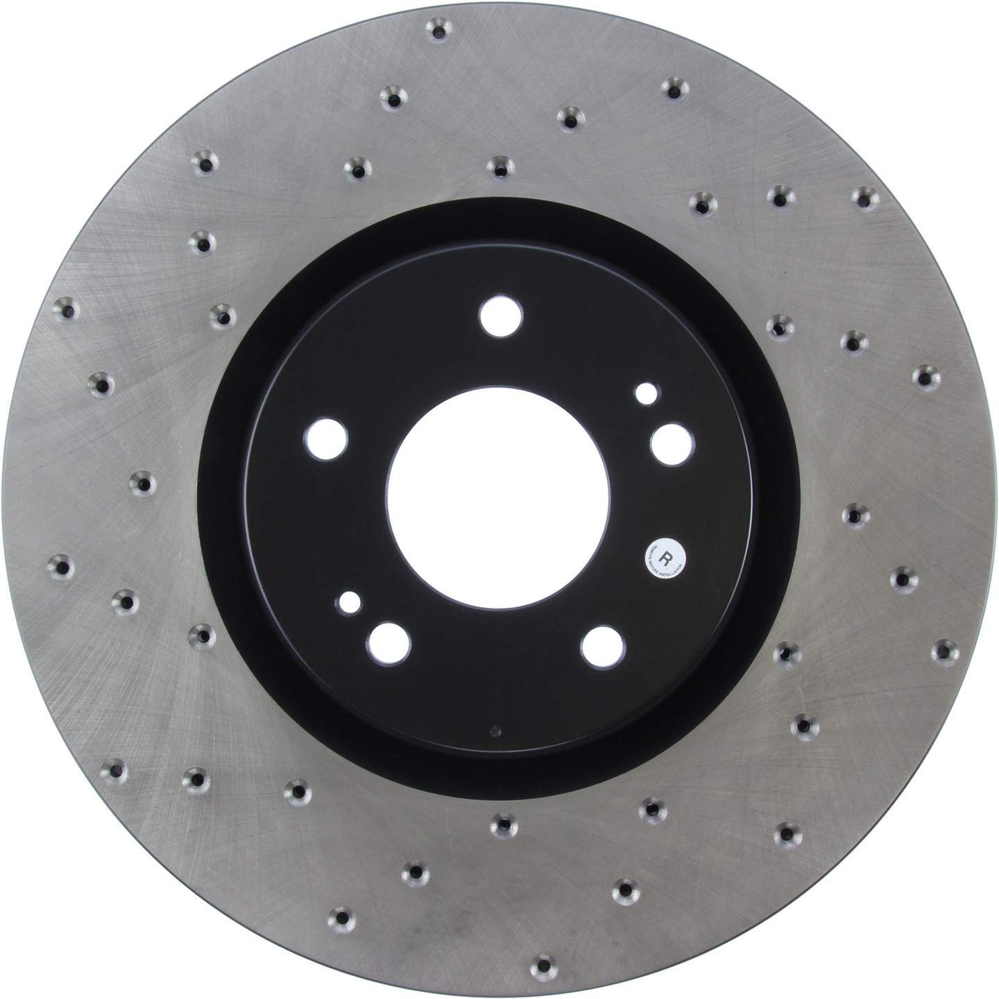 StopTech Sport Cryo Cross Drilled Brake Rotor; Front Right