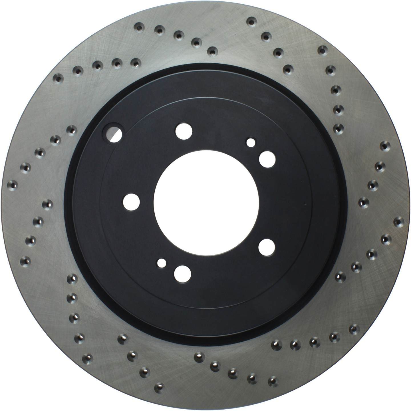 StopTech Sport Cryo Cross Drilled Brake Rotor; Rear Left