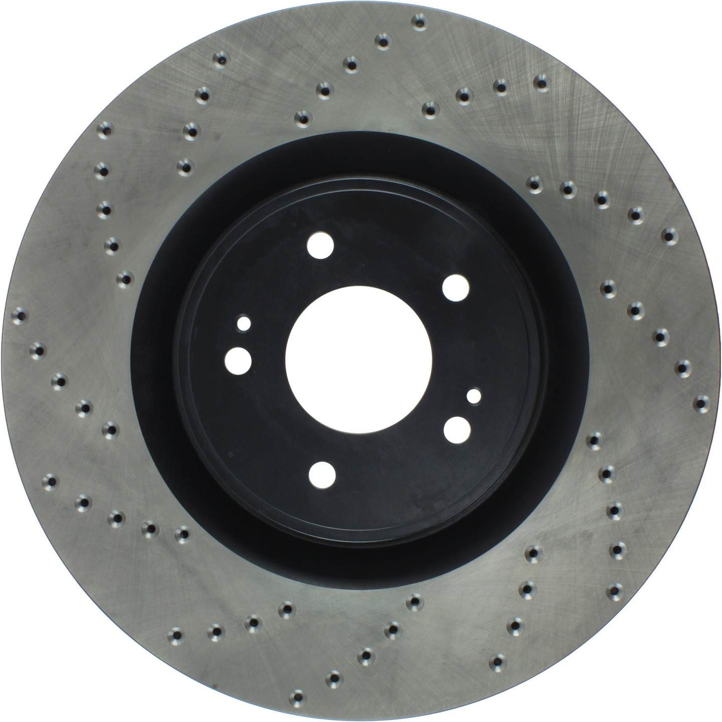 StopTech Sport Cryo Cross Drilled Brake Rotor; Front Right