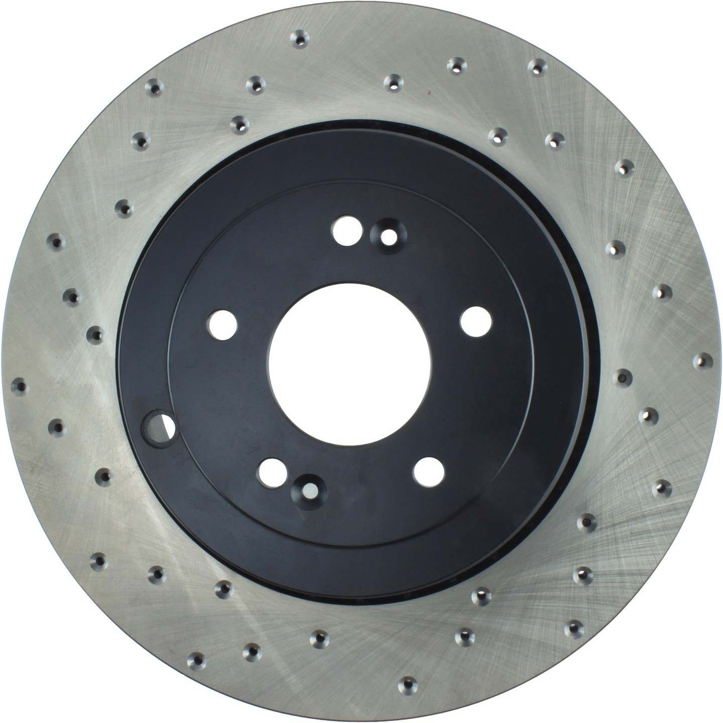 StopTech Sport Cryo Cross Drilled Brake Rotor; Rear Right