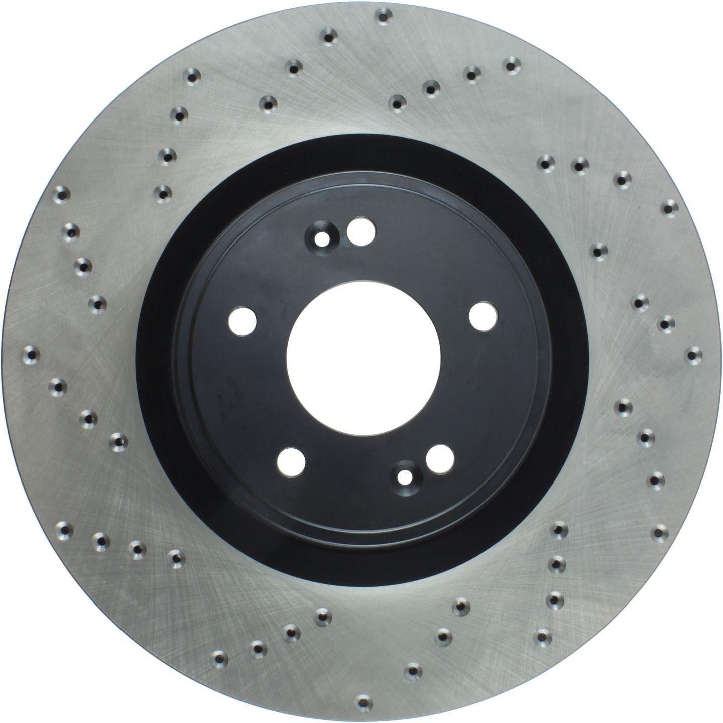 StopTech Sport Cryo Cross Drilled Brake Rotor; Front Right