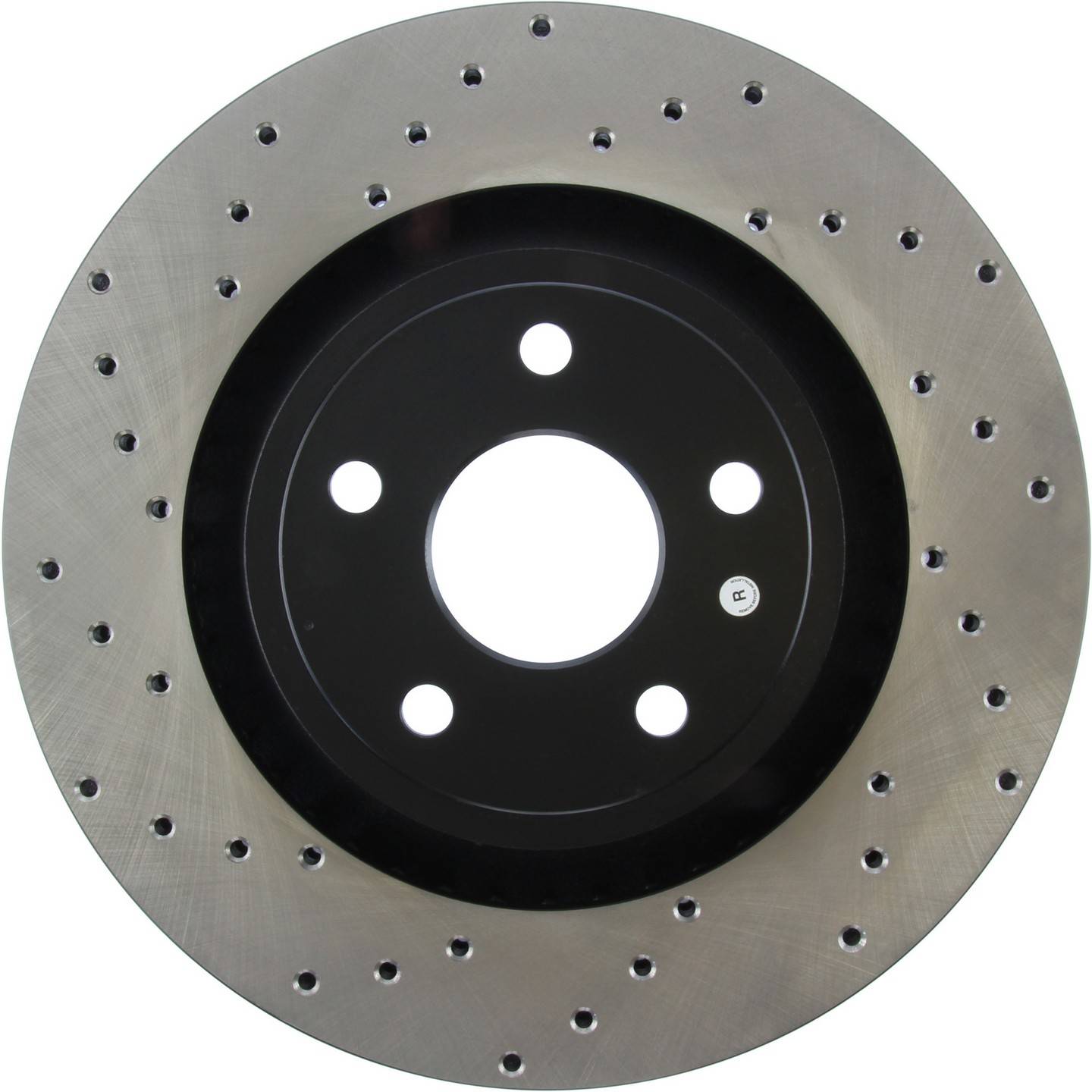 StopTech Sport Cryo Cross Drilled Brake Rotor; Front Right