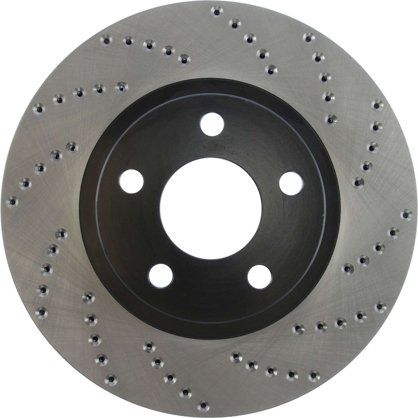 StopTech Sport Cryo Cross Drilled Brake Rotor; Front Left