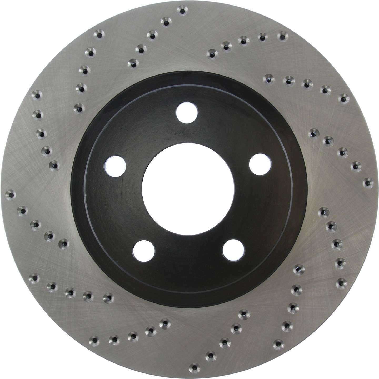 StopTech Sport Cryo Cross Drilled Brake Rotor; Front Right