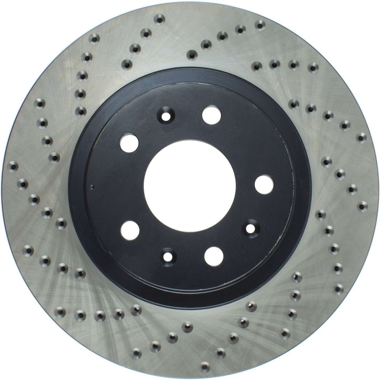 StopTech Sport Cryo Cross Drilled Brake Rotor; Front Right