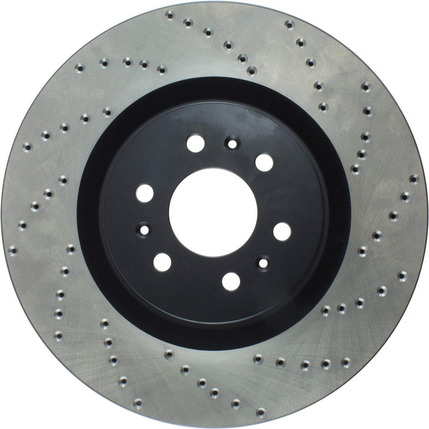 StopTech Sport Cryo Cross Drilled Brake Rotor; Front Left