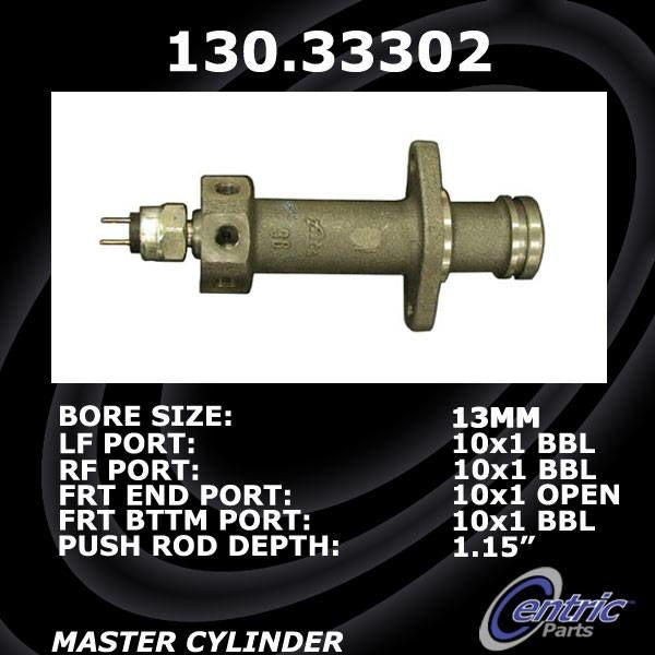 Stoptech Centric Premium Brake Master Cylinder 130.33302