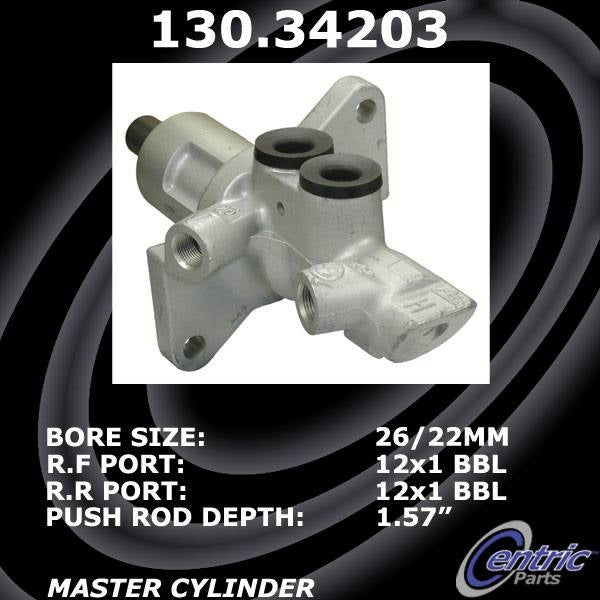 Stoptech Centric Premium Brake Master Cylinder 130.34203