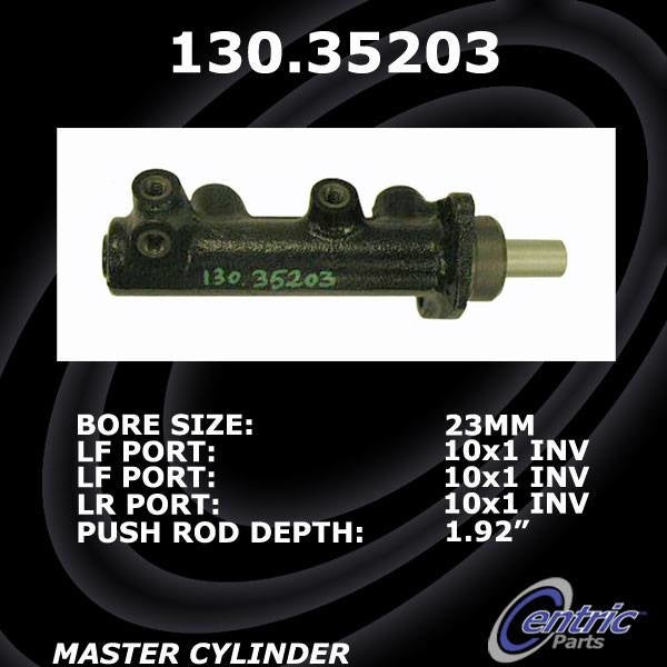 Stoptech Centric Premium Brake Master Cylinder 130.35203