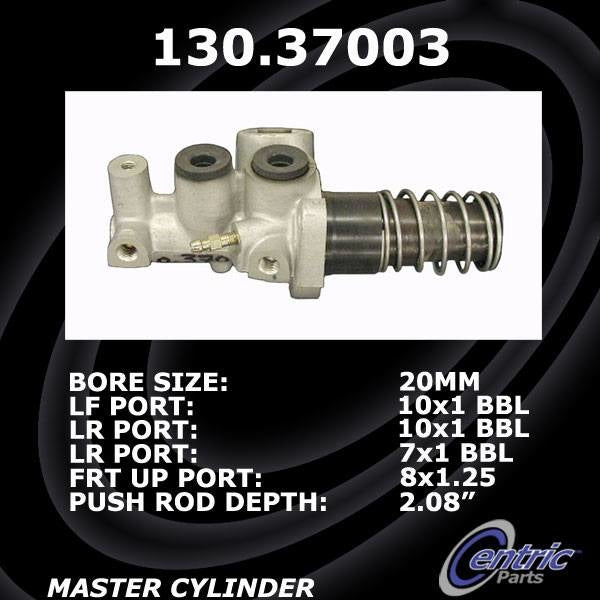 Stoptech Centric 90-94 Porsche 911 Series Premium Brake Master Cylinder 130.37003