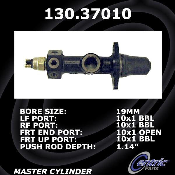 Centric Parts Premium Brake Master Cylinder  top view frsport 130.37010