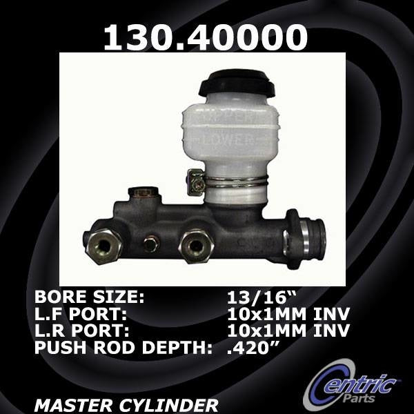 Stoptech Centric Premium Brake Master Cylinder 130.40000