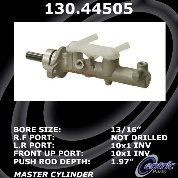 Centric Parts Premium Brake Master Cylinder  top view frsport 130.44505