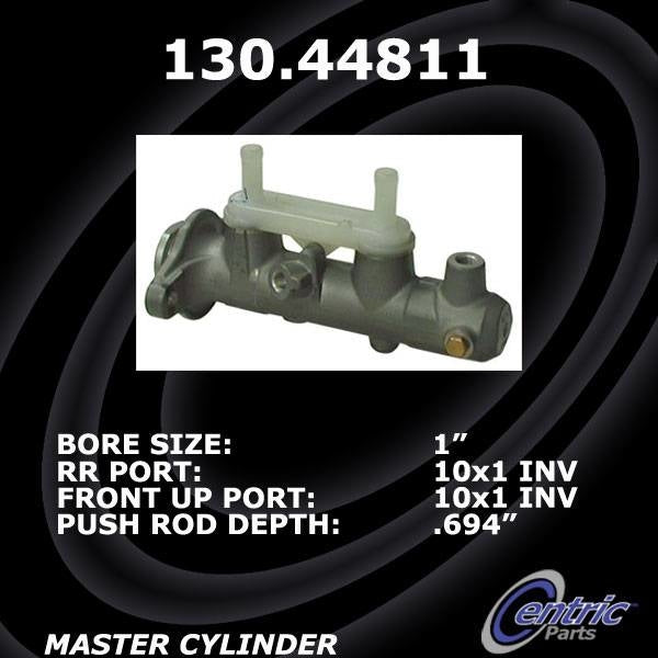 StopTech Premium Brake Master Cylinder  top view frsport 130.44811