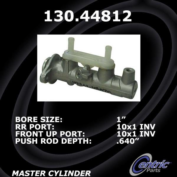 Centric Parts Premium Brake Master Cylinder  top view frsport 130.44812