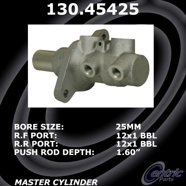 Stoptech Centric 07-13 Mazda 3 Turbo / 2.3L Premium Brake Master Cylinder 130.45425