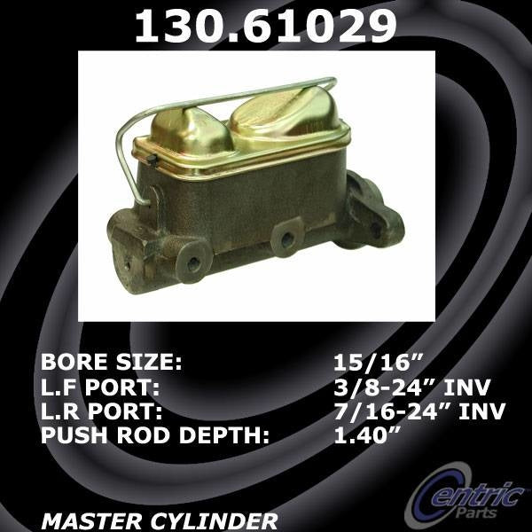 Stoptech Centric Premium Brake Master Cylinder 130.61029