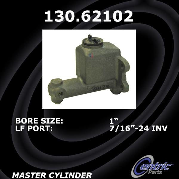 Centric Parts Premium Brake Master Cylinder  top view frsport 130.62102