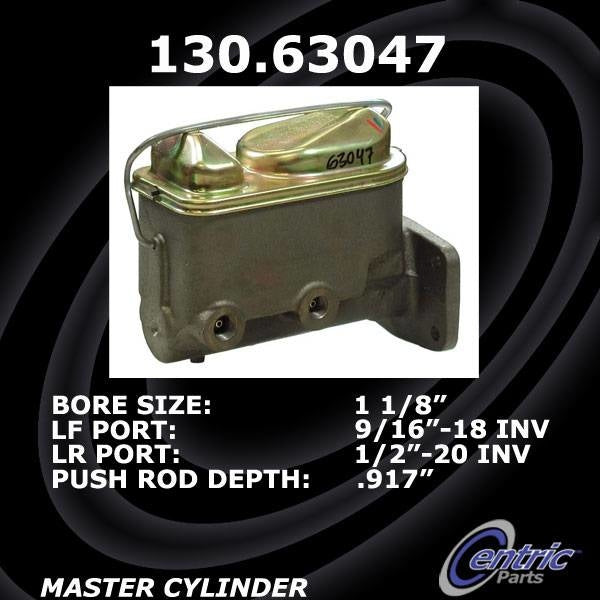 Stoptech Centric Premium Brake Master Cylinder 130.63047