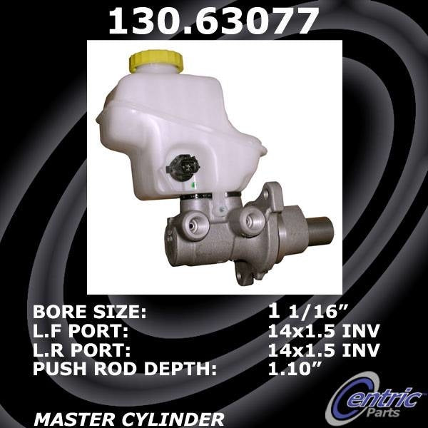 StopTech Premium Brake Master Cylinder  top view frsport 130.63077