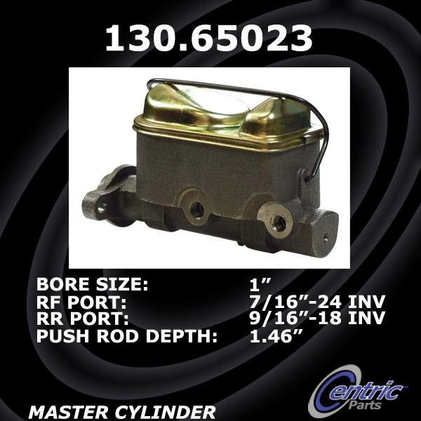 Stoptech Centric Premium Brake Master Cylinder 130.65023