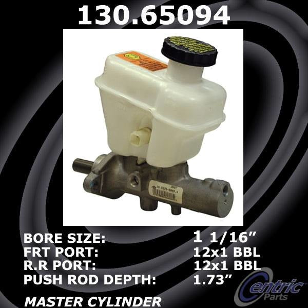 Stoptech Centric Premium Brake Master Cylinder 130.65094