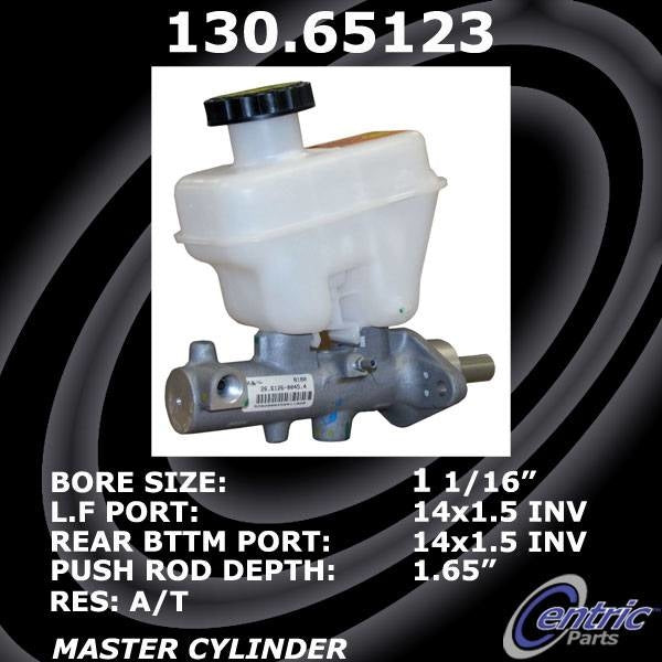 Stoptech Centric Premium Brake Master Cylinder 130.65123