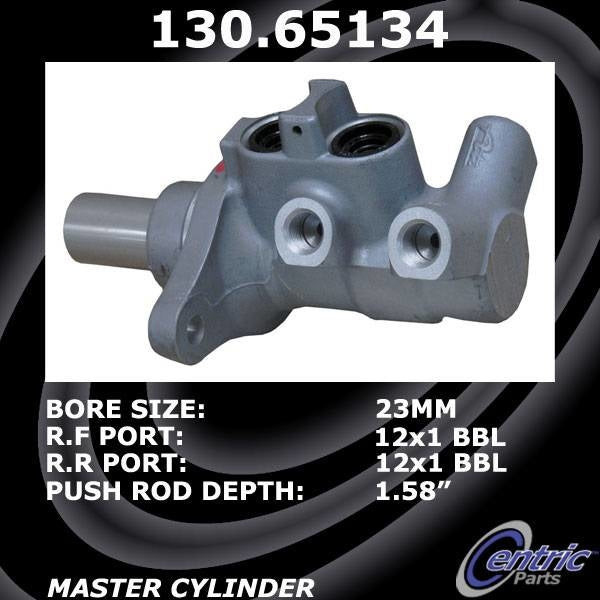 StopTech Premium Brake Master Cylinder  top view frsport 130.65134