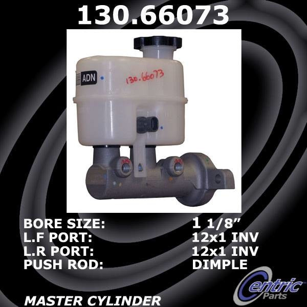 StopTech Premium Brake Master Cylinder  top view frsport 130.66073