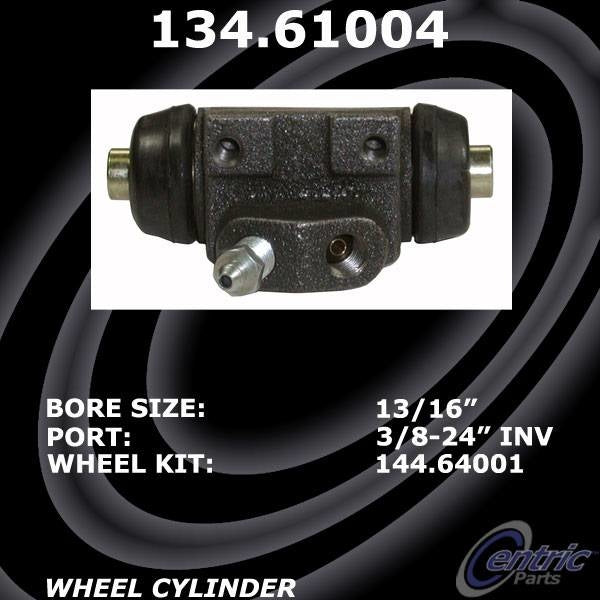 C-Tek Drum Brake Wheel Cylinder  top view frsport 135.61004