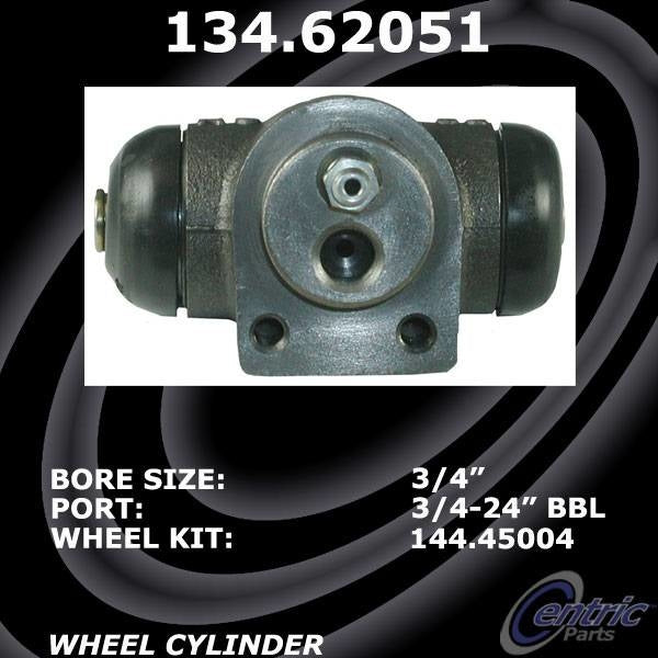 C-Tek Drum Brake Wheel Cylinder  top view frsport 135.62051