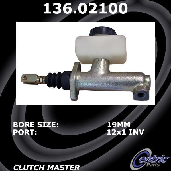 centric parts premium clutch master cylinder  frsport 136.02100