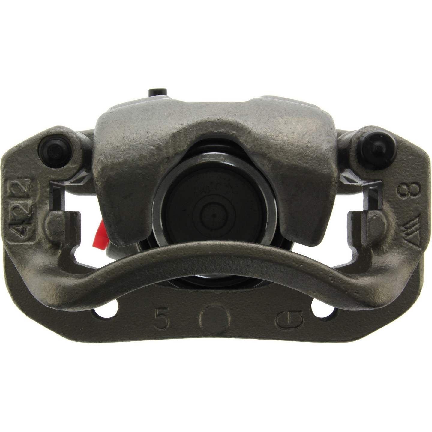 StopTech Semi-Loaded Brake Caliper  top view frsport 141.44038