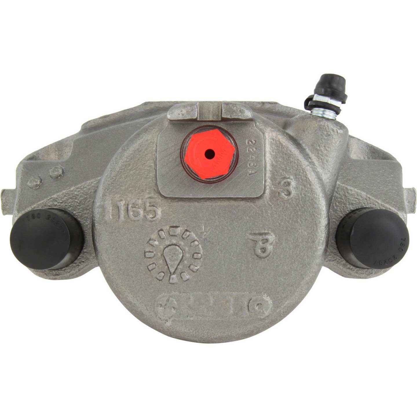 centric parts semi-loaded brake caliper with new phenolic pistons  frsport 141.61055