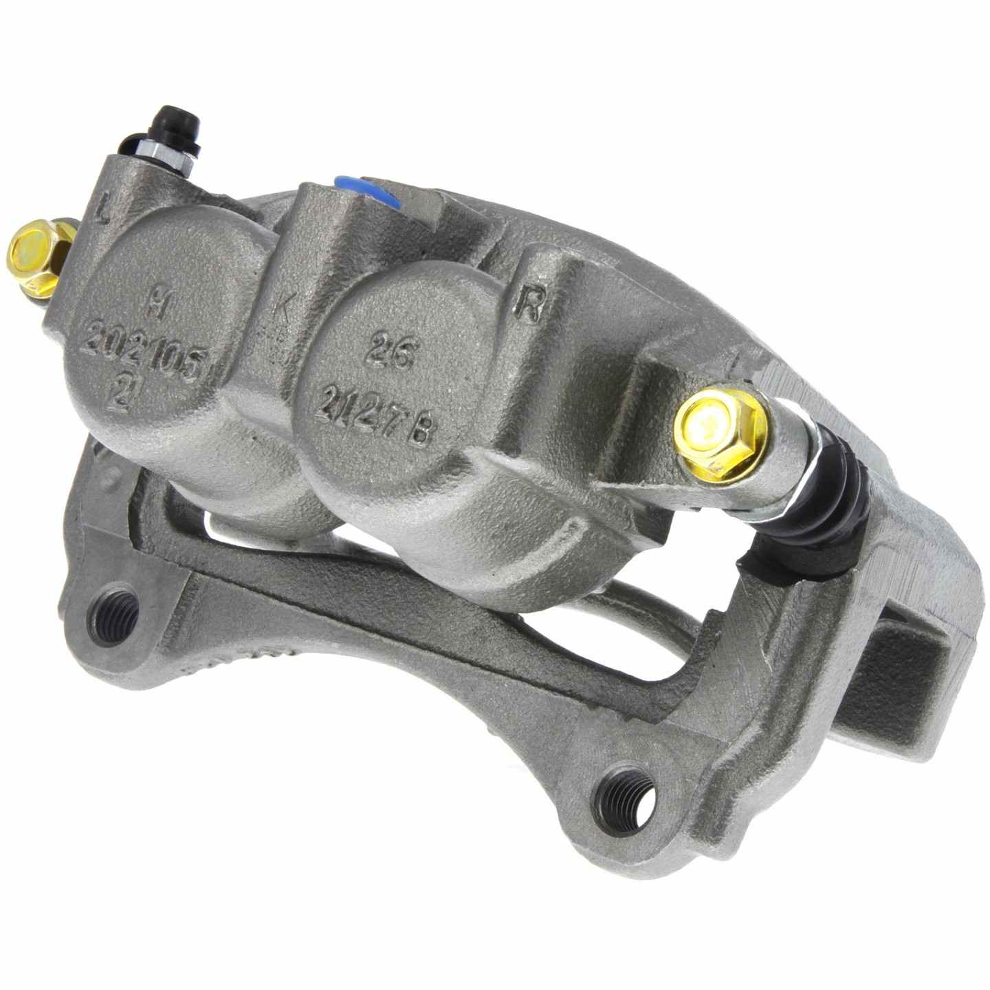 centric parts semi-loaded brake caliper with new phenolic pistons  frsport 141.62084