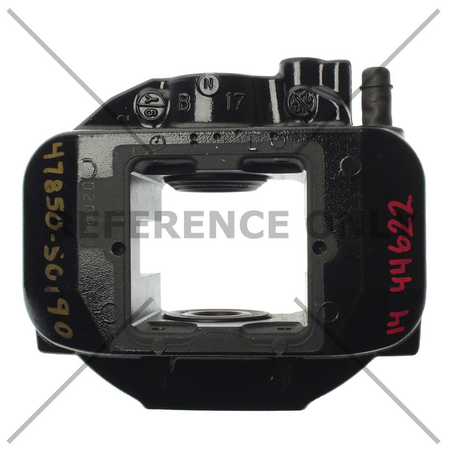 Stoptech Centric 07-17 Lexus LS460/LS600H Rear Left Posi-Quiet Loaded Brake Caliper w/Hardware 142.44622