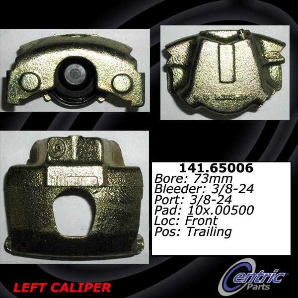 Stoptech Centric Posi-Quiet Loaded Caliper - Front Right 142.65005