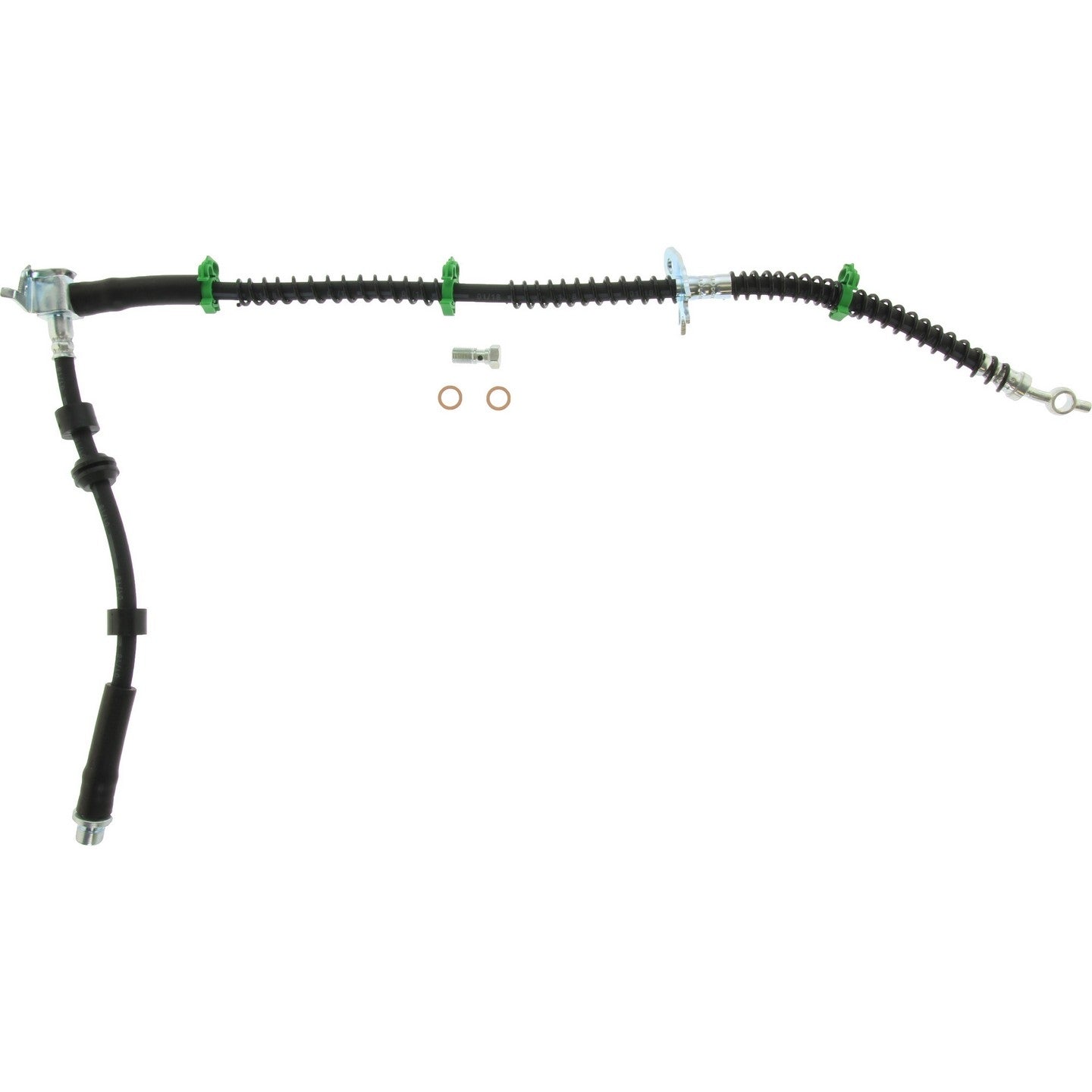 Centric Parts Brake Hose  top view frsport 150.22006