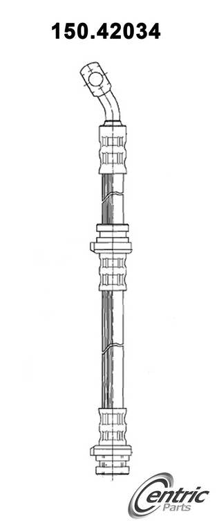 Stoptech Centric Brake Hose - Front 150.42034