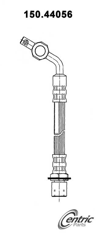 StopTech Brake Hose  top view frsport 150.44056