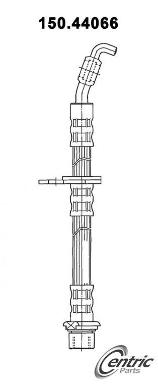 Stoptech Centric Brake Hose - Front Left 150.44066