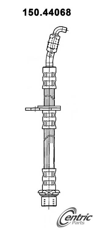 Stoptech Centric Brake Hose - Front Left 150.44068