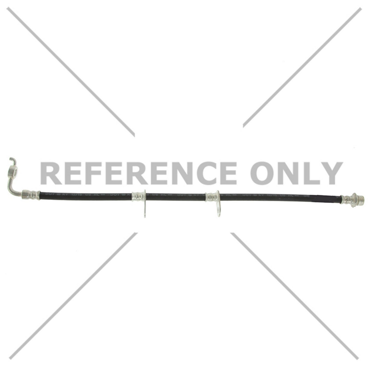 Centric Parts Brake Hose  top view frsport 150.44478