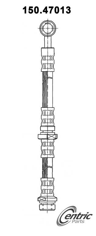 Stoptech Centric Brake Hose - Front Right 150.47013