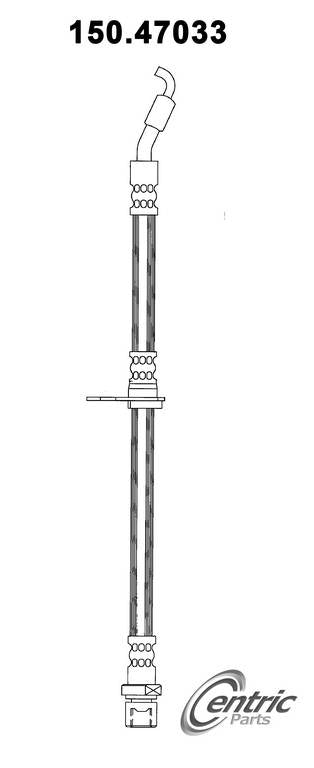 Stoptech Centric Brake Hose - Front Right 150.47033