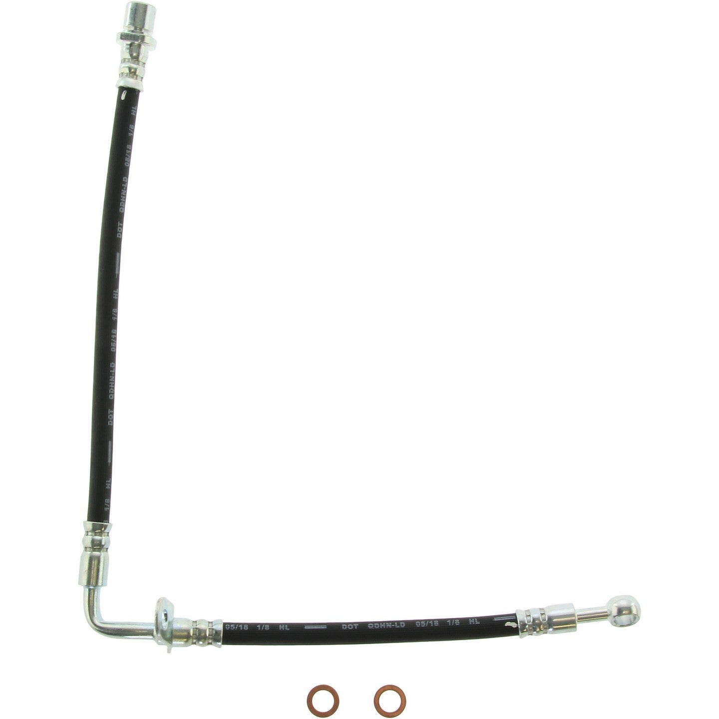 Centric Parts Brake Hose  top view frsport 150.47050