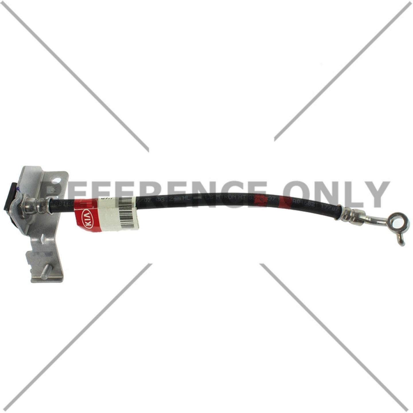 Centric Parts Brake Hose  top view frsport 150.50389
